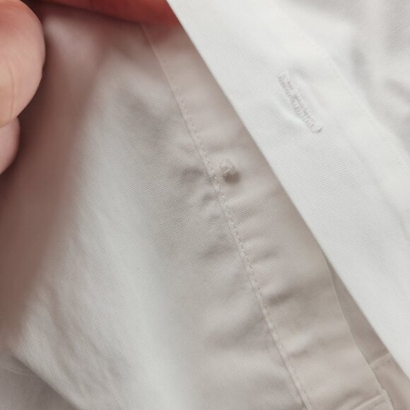 Brooks Brothers White Non-Iron 16 32/33 All Cotton Madison Button-Down Men Shirt - Picture 4 of 16